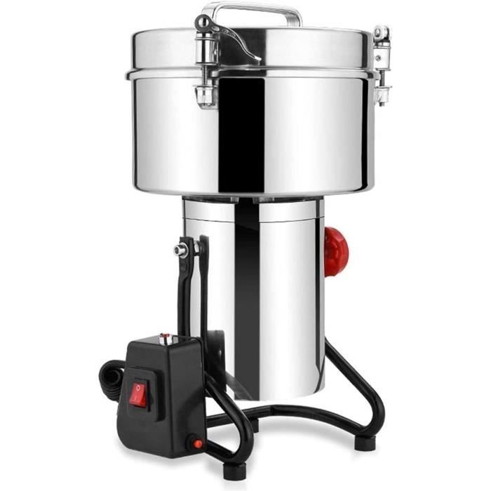 Moulin À Épices Électrique, Rectifieuse À Grande Vitesse À Lame En Moulin À Épices Électrique, Rectifieuse À Grande Vitesse À Lame En