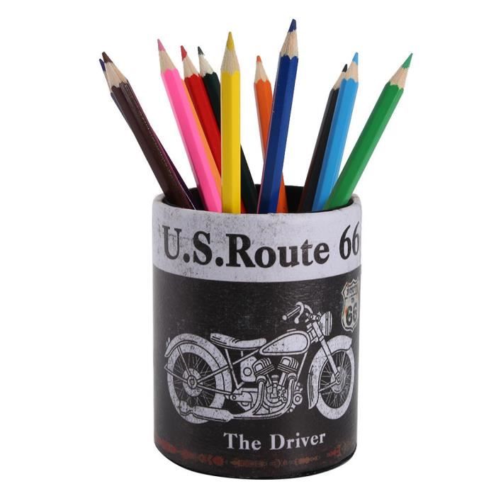 Porte-stylo Capybara Mignon - Pot à Crayons Décoratif, Rangement Bureau, PVC, 9x9x11 Cm - 3