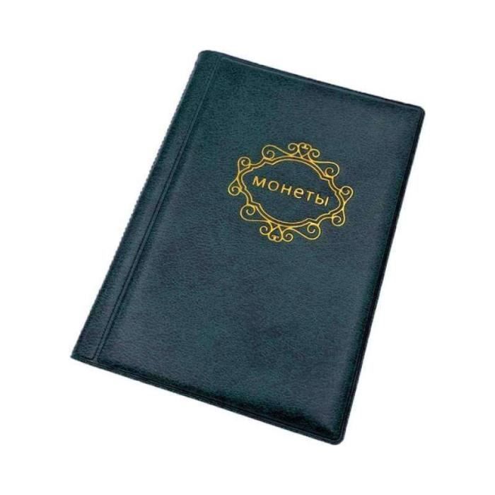 MC.Sammler Album pour pièces de monnaie pour 48 pièces de 10 euros (rouge MC.Sammler Album pour pièces de monnaie pour 48 pièces de 10 euros (rouge