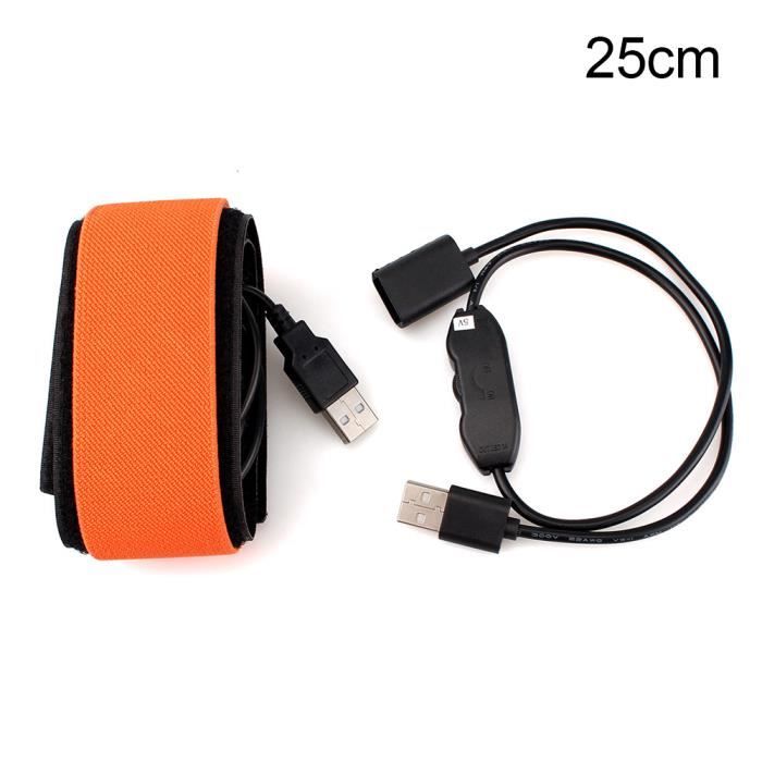 Sangle Chauffante Anti-Rosée Pour Télescope/Objectif - Contrôle Intelligent Température - Alimentation 12V DC5521 - 4
