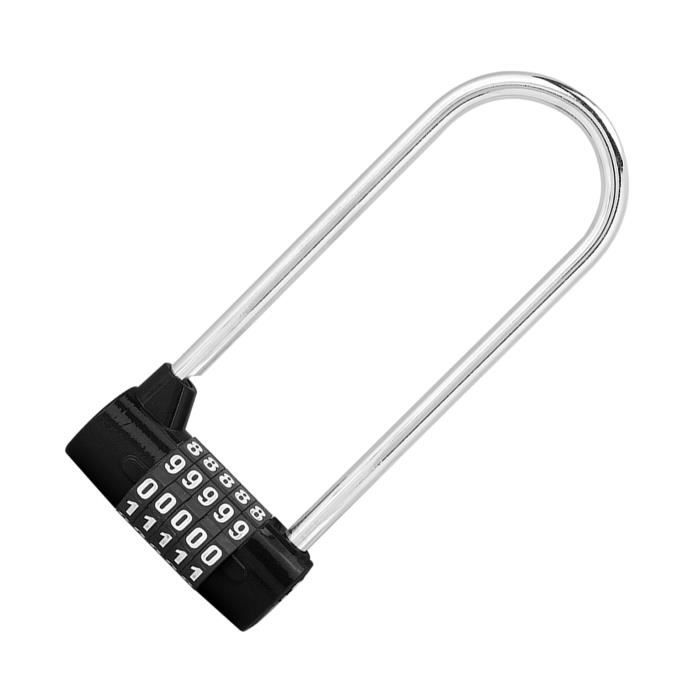 Cadenas à Combinaison 4 Chiffres Heavy Duty En Laiton - Anse 57 Mm - Antirouille Et Résistant Aux Intempéries - Pour Abri De Jardin, Portail, Casier