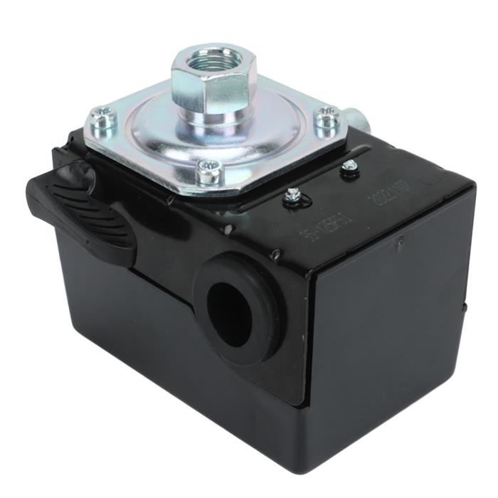 Pressostat Simple Port 115-150 PSI Pour Compresseur Air | 1/4" NPT, 12A | Marque Worldwide Electric