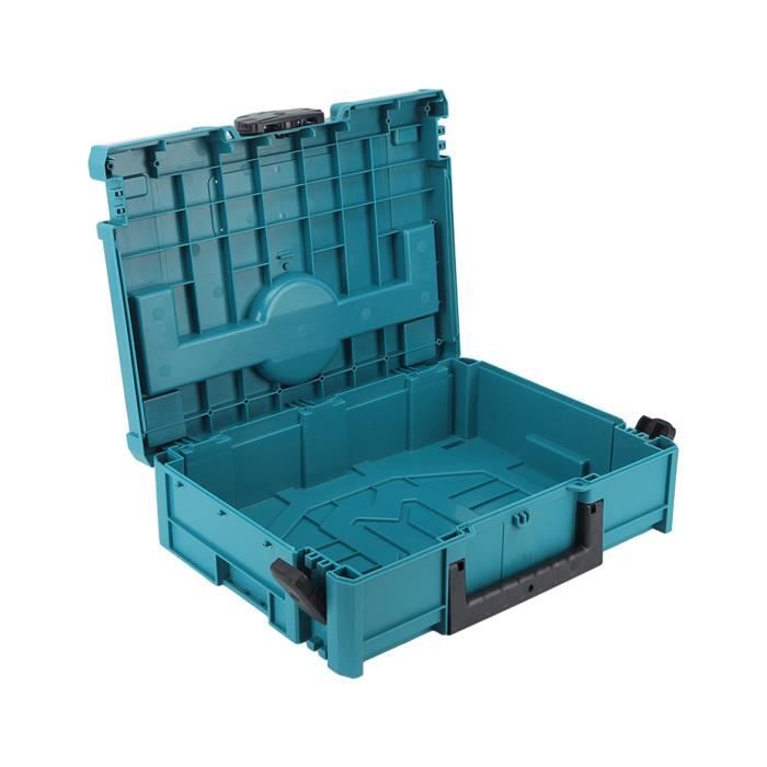 Lot De 2 Coffres à Outils Verrouillables Rouges/noirs - Rangement Atelier, Garage