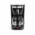 Cafetière électrique Livoo DOD163N - Noir - 12 tasses - Plaque chauffante antiadhésive - Filtre permanent inclus-1