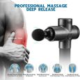 Pistolet de Massage Musculaire - WINSING - 30 Niveaux Réglables - 6 Têtes de Massage et Ecran LCD HD-1