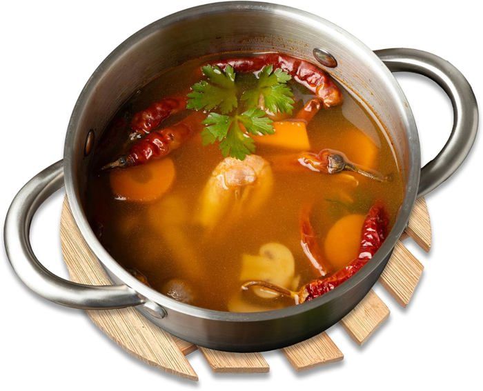 4 Dessous De Plat En Bambou + Support Rangement - Résistants à La Chaleur