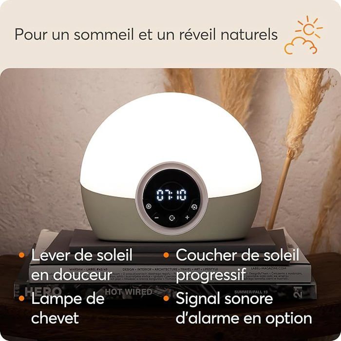 Réveil et simulateur d'aube Lumie Bodyclock Spark 100, pour un meilleur — free download