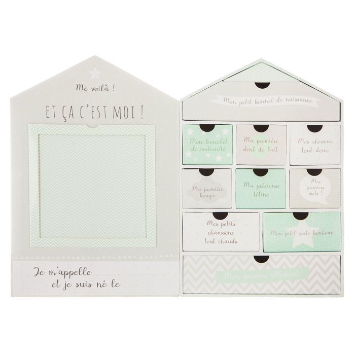 Bebeboutik - Atmosphera - Coffret De Naissance Maison Jungle