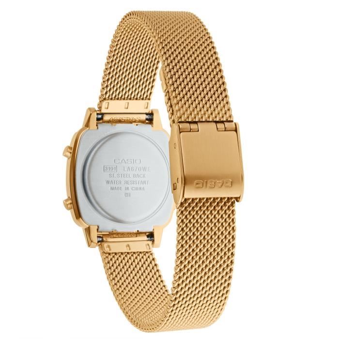 Montre casio best sale femme cdiscount