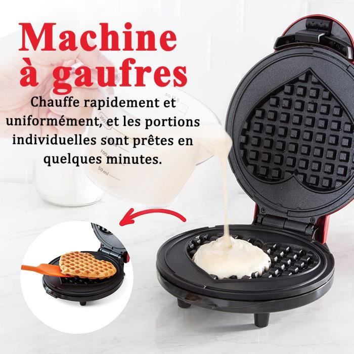 Gaufrier électrique multifunction Plaques de cuission Waffles Grill Appareil  croque monsieur - Cdiscount Electroménager