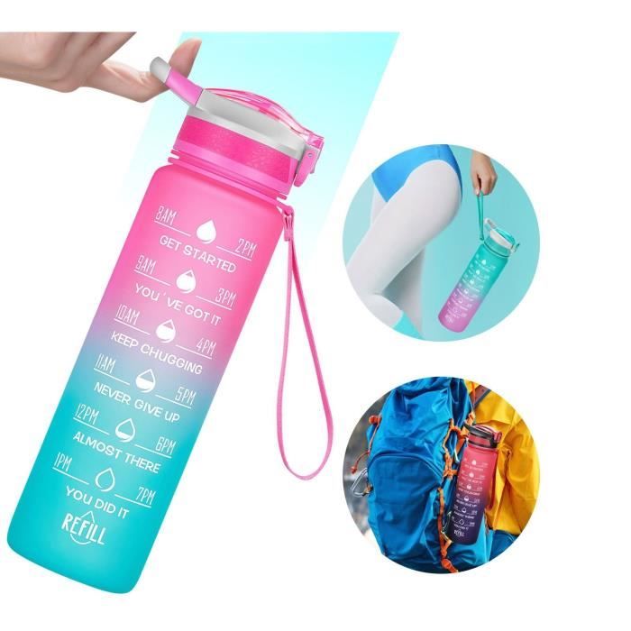 Gourde BKR Tutu Verre Rose 16 Oz - Fitness Sans BPA - Neuve Avec étiquettes