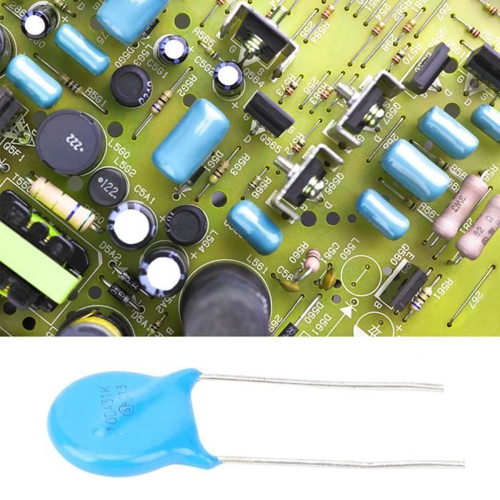 Varistances 10D471K 470V - Lot De 50 Pièces | Diamètre 10mm | Protection Surtension | Composants Électroniques