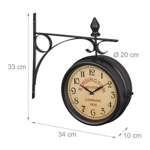 Hermle Bahnhofsuhr New York Grand Central Station Horloge Garage