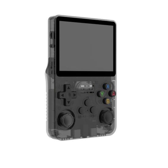 R36S Console de jeu vidéo portable rétro, écran IPS 3,5 pouces, lecteur vidéo 64 g, carte TF, plus de 10 000 jeux, avec système Linux Open Source R36S Console de jeu vidéo portable rétro, écran IPS 3,5 pouces, lecteur vidéo 64 g, carte TF, plus de 10 000 jeux, avec système Linux Open Source