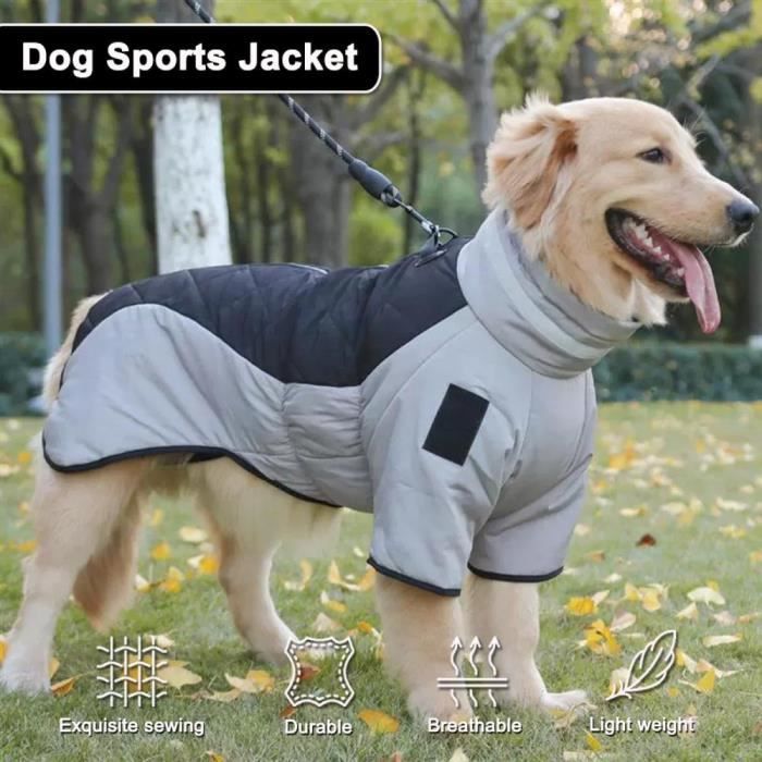 Ecent Manteau d'hiver pour Chien, Manteau Chaud Imperméable avec