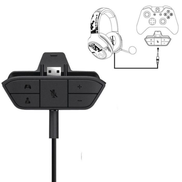 Transmetteur Xbox One, adaptateur de casque stéréo pour toutes les
