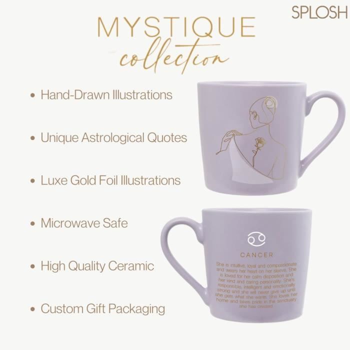 Ancien Mug Arcopal Cancer - Signe Astrologique, Collection Mobil Astro