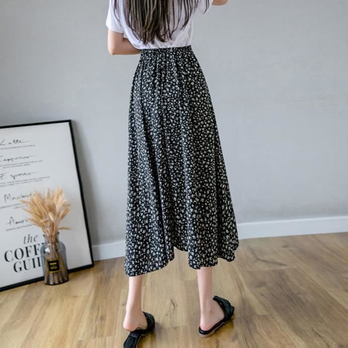 Jupe midi on sale taille elastique