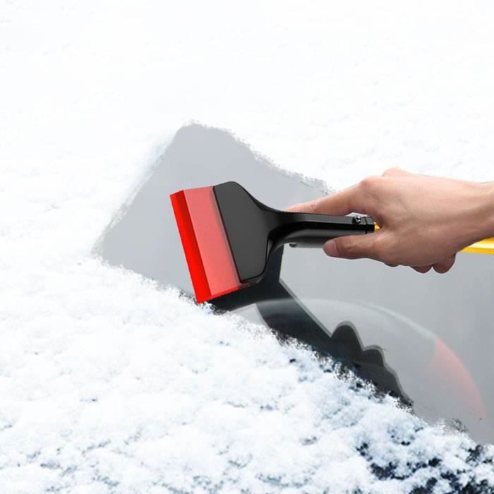 Grattoir à glace de voiture portable TPU déneigeur hiver gel pare-brise  brise-glace pelle brosse en verre pour auto SUV Van - Cdiscount Bricolage