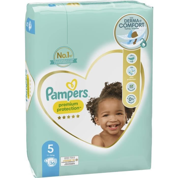 PAMPERS Premium Protection Taille 4 - 80 Couches - Cdiscount Puériculture &  Eveil bébé