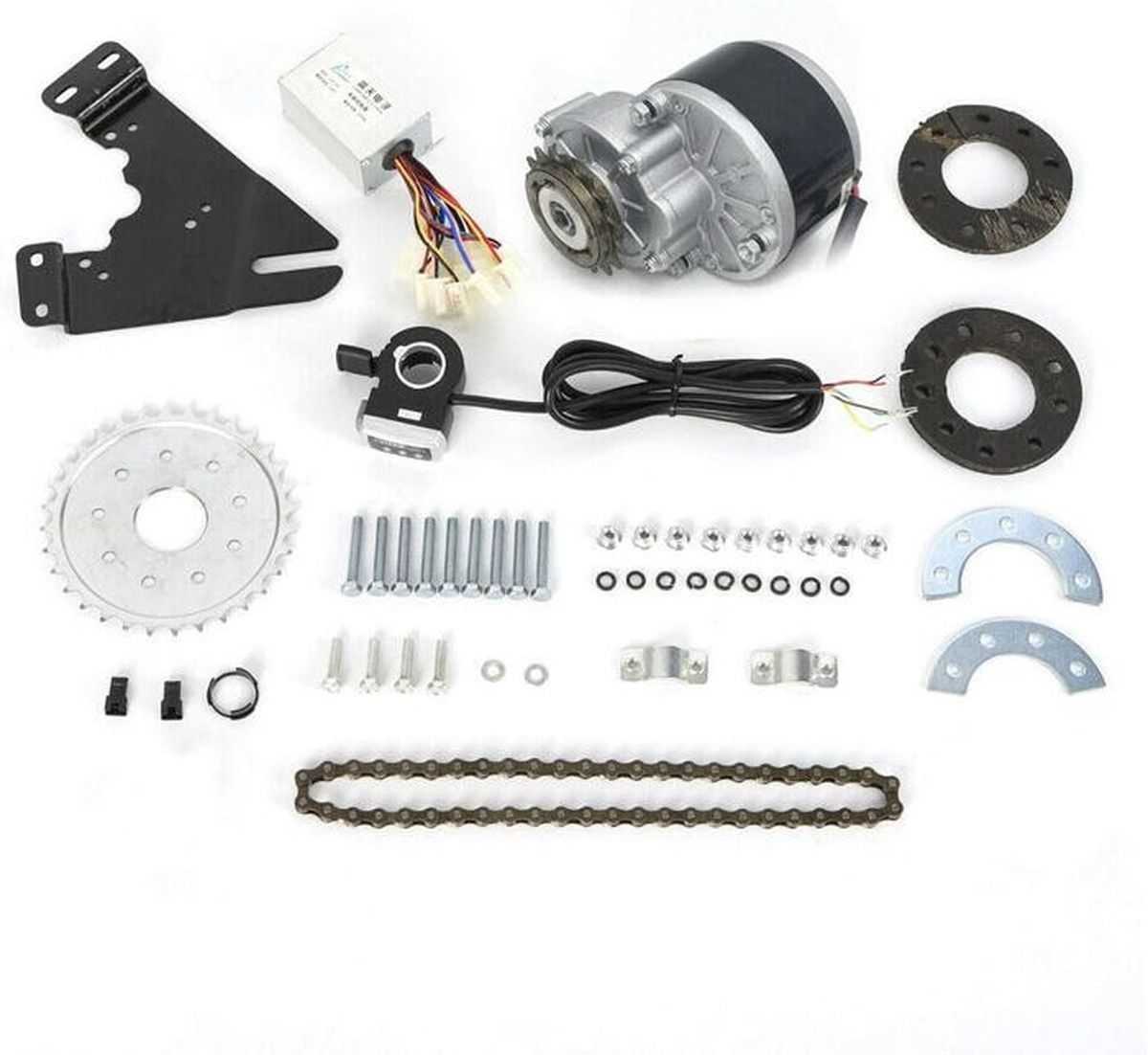 Kit De Conversion Vélo électrique – Roue Avant 20 Pouces – Moteur 350W 36V – Neuf