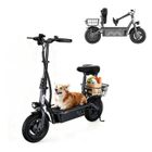 Trottinette Électrique Pliable avec Siège iScooter F3 pour Adulte, Moteur 1000W, Autonomie 60KM, Batterie 13Ah, Pneus 10"