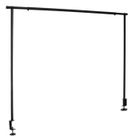 Barre décorative de table - ATMOSPHERA - Noir - Métal - L200 cm - Design contemporain