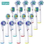 ITRUNK 16 Têtes de brosse à dents de rechange compatibles pour Oral B - Brossettes Oral B de rechange
