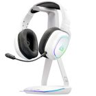 Support pour Casque/Micro-Casque - THE G-LAB - K-STAND HYDROGEN - 2 ports USB - Blanc