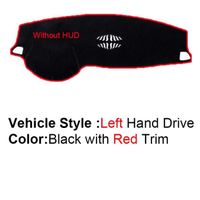 Rouge-LHD-Pas de HUD - Juste de protection pour tableau de bord de voiture, Anti-soleil, Pour BMW X5 E70 2007