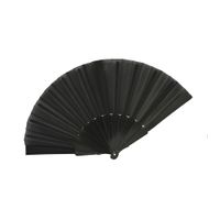 Éventail noir 40 cm - Adulte - Mixte - pour danseuse flamenco, japonaise ou charleston