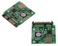 Adaptateur Convertisseur SATA 15+7 pins vers MicroSD MicroSDHC MicroSDXC ou carte TF. Chipset KTC FC1307