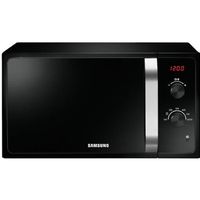 Samsung MS23F300EEK, Comptoir, Micro-ondes uniquement, 23 L, 800 W, Rotatif, Noir