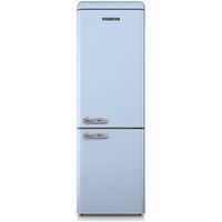 Réfrigérateur combiné Vintage SCHNEIDER SCB300VBL - 300L (209+91) - Froid brassé - Clayettes verre - Bleu