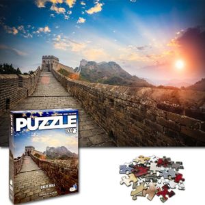 PUZZLE Puzzle Adulte 1500 Pieces - Great Wall China - Puzzle Paysage XXL World Villes et Monuments Impossible Casse Tete Puzzles.[Z1761]