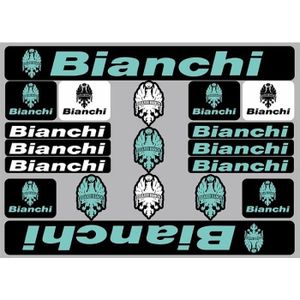DÉCORATION DE VÉLO Vert Bianchi - Lehool-Autocollants pour cadre de v