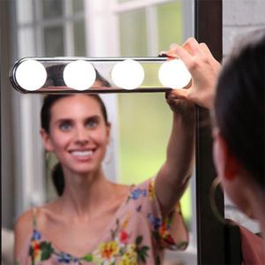 Acheter Kit de lumière LED pour maquillage, 4/6/8/10 ampoules USB à  intensité variable pour miroir, éclairage de vanité pour coiffeuse murale,  salle de bain