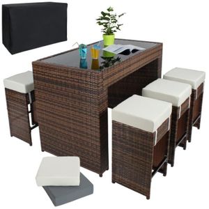 Table Haute Resine Tressee Pas Cher