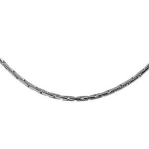 Collier Ras Du Cou En Argent 925 Rhodié - Longueur 42 Cm - Neuf Avec étiquettes