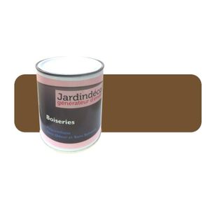 PEINTURE - VERNIS Peinture pour Meuble en Bois brut - Brun olive - 1 Litre