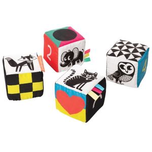 CUBE ÉVEIL Jouet d'activité pour bébé Soft Mind Cubes Wimmer-Ferguson Manhattan Toy - Multicolore