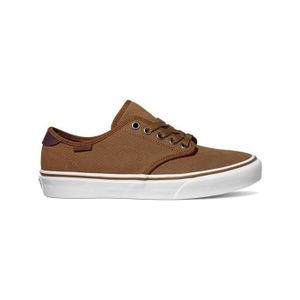 vans authentic femme brun