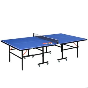 TABLE TENNIS DE TABLE Table de ping pong tennis de table pliable 8 roues