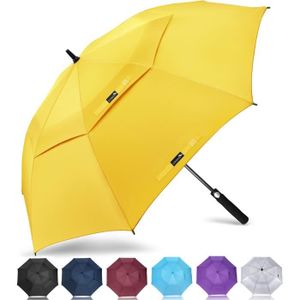 PARAPLUIE Grand Parapluie De Golf Xl - Parapluies De Golf Grande Taille 2-3 Personnes Anti Tempete - Extra Large Automatique Umbrella G[W4146]