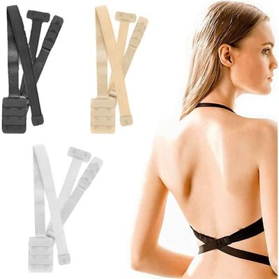 2 Extensions De Soutien-gorge Dos Nu - Convertisseur Invisible Pour Robes Décolletées