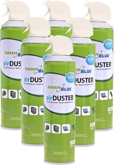 6x Druckluftspray 6 Bar : : Bürobedarf & Schreibwaren