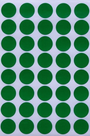 Séparateurs De Placard Ronds En Plastique - Lot De 20 - Étiquettes Vierges Vertes - Organisation Vêtements