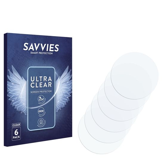 Pack De 6 Films Protecteurs D'écran Savvies Pour Canon EOS R8 - Transparents, Anti-rayures, Facile à Poser
