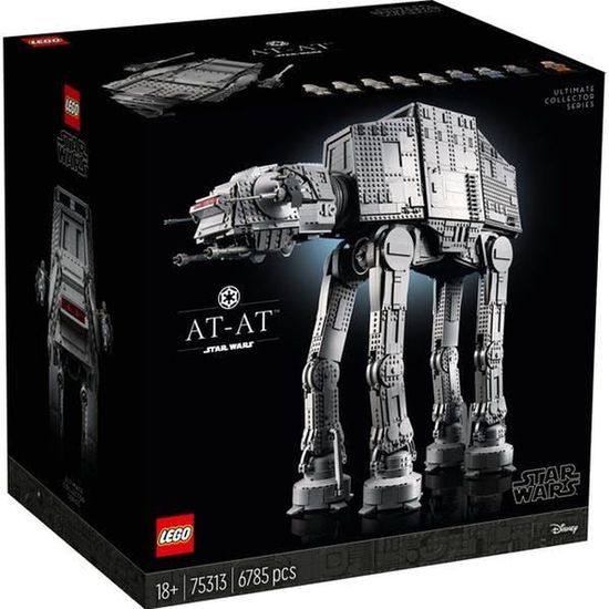 Jouet - LEGO - AT-AT - Star Wars - 9 figurines - 6 785 pièces