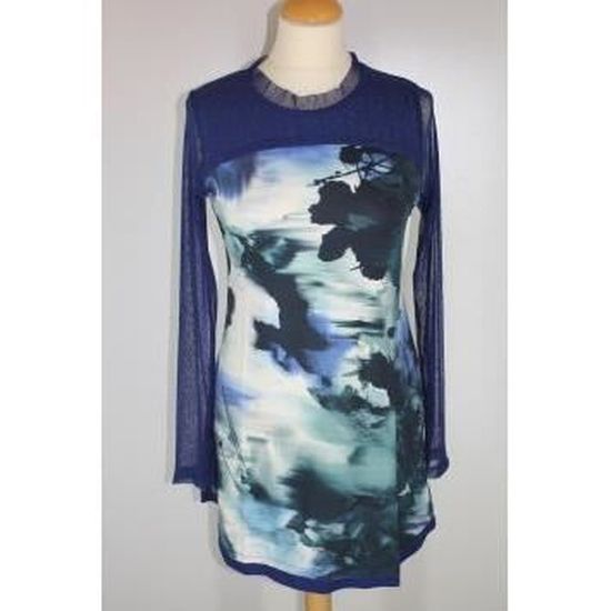 TUNIQUE BLEU ÉLECTRIQUE MALOKA,  Bleu - Cdiscount Prêt-à-Porter